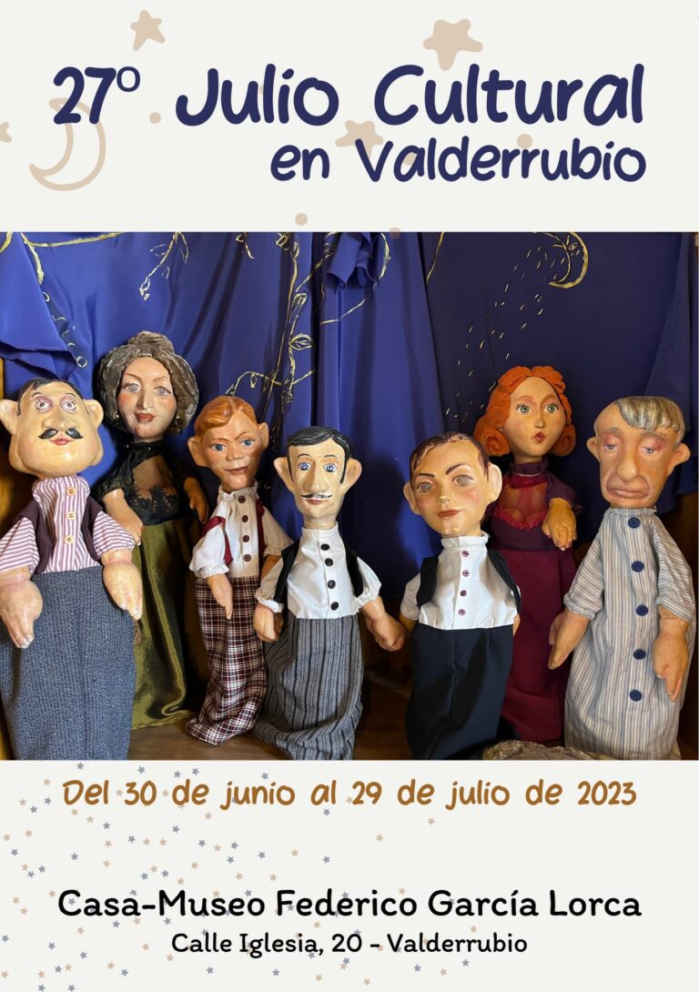 27ª Edición del Festival Julio Cultural en la Casa-Museo Federico García Lorca