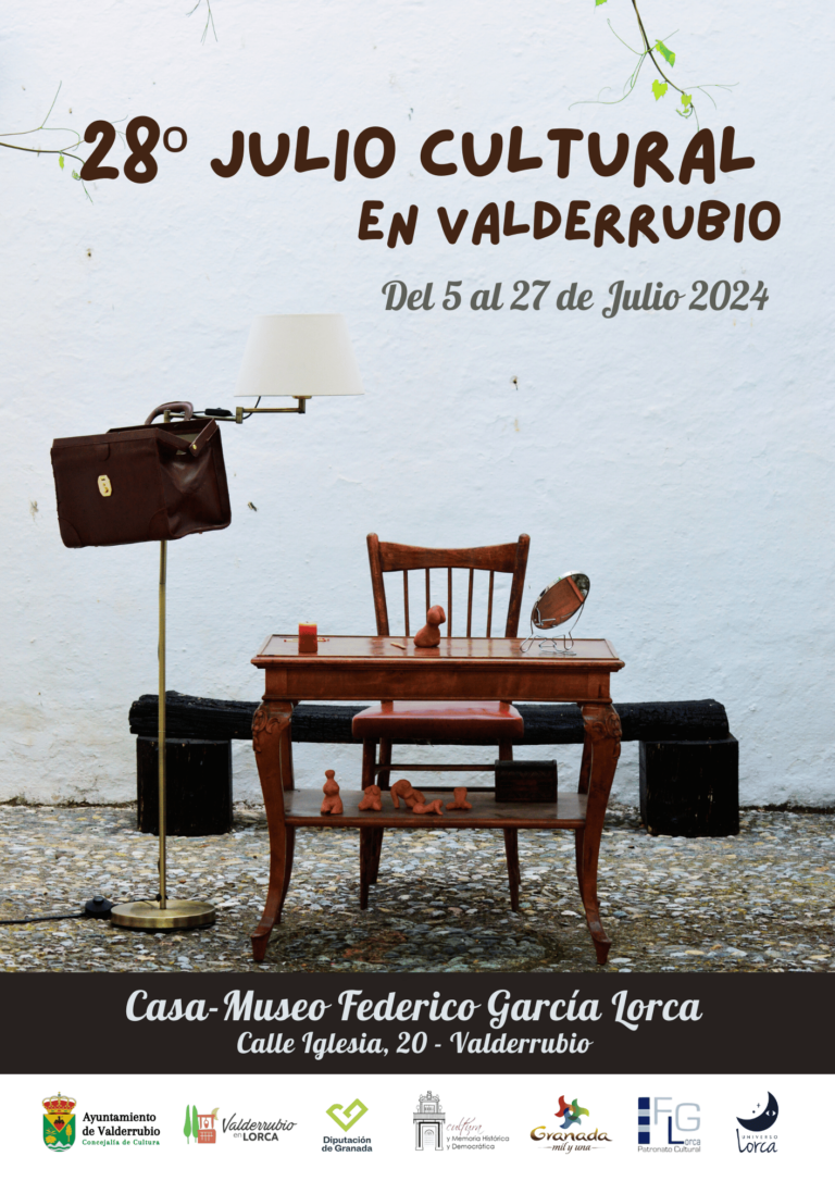 La Casa-Museo Federico García Lorca de Valderrubio acoge la 28ª Edición del Festival Julio Cultural